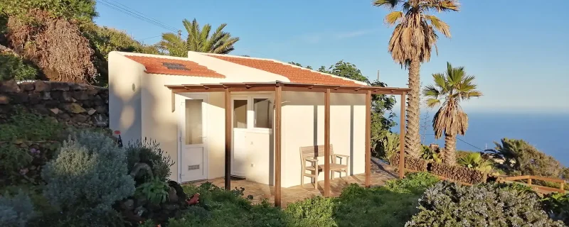 Casa Corazon im Herzen der Finca mit Blick auf das Meer